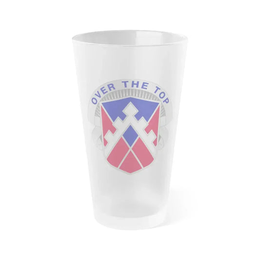 117 Engineer Brigade 2 (U.S. Army) Frosted Pint Glass 16oz Default Title - Go Mug Yourself
