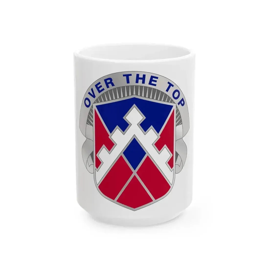 117 Engineer Brigade 2 (U.S. Army) White Coffee Mug 15oz - Go Mug Yourself