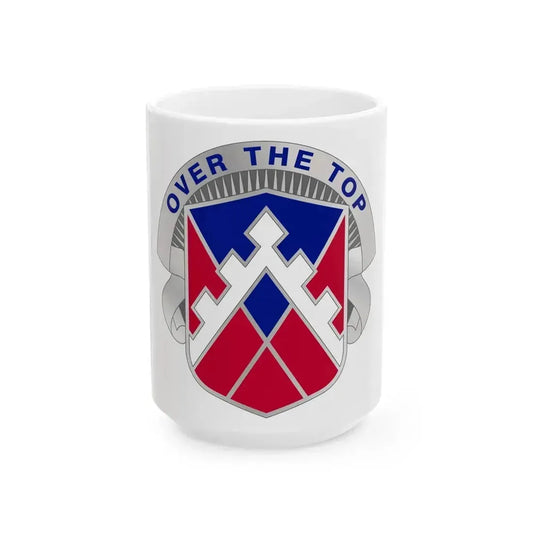 117 Engineer Brigade 2 (U.S. Army) White Coffee Mug 15oz - Go Mug Yourself