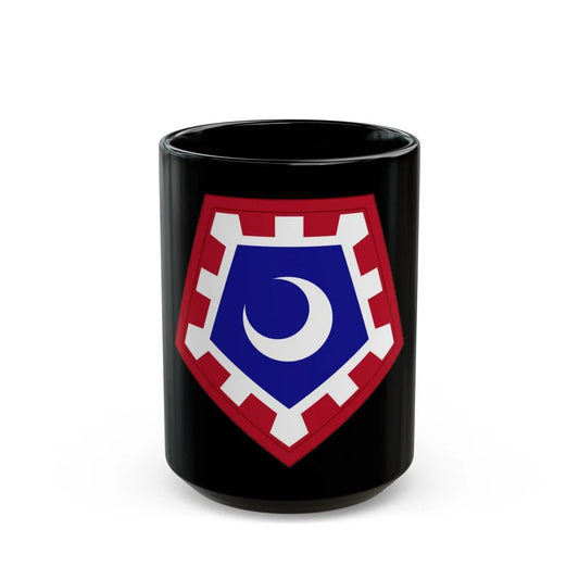 117 Engineer Brigade (U.S. Army) Black Coffee Mug-15oz-Go Mug Yourself