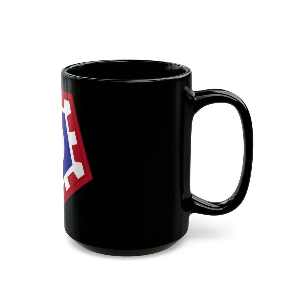 117 Engineer Brigade (U.S. Army) Black Coffee Mug-Go Mug Yourself