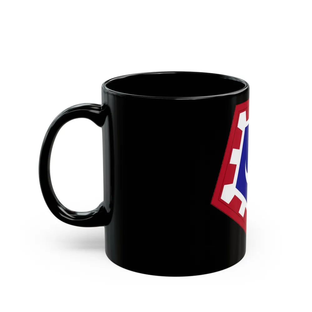 117 Engineer Brigade (U.S. Army) Black Coffee Mug-Go Mug Yourself