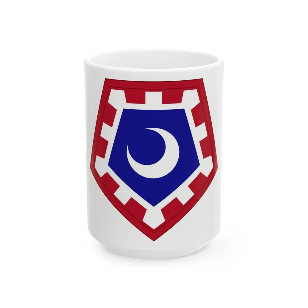 117 Engineer Brigade (U.S. Army) White Coffee Mug-15oz-Go Mug Yourself