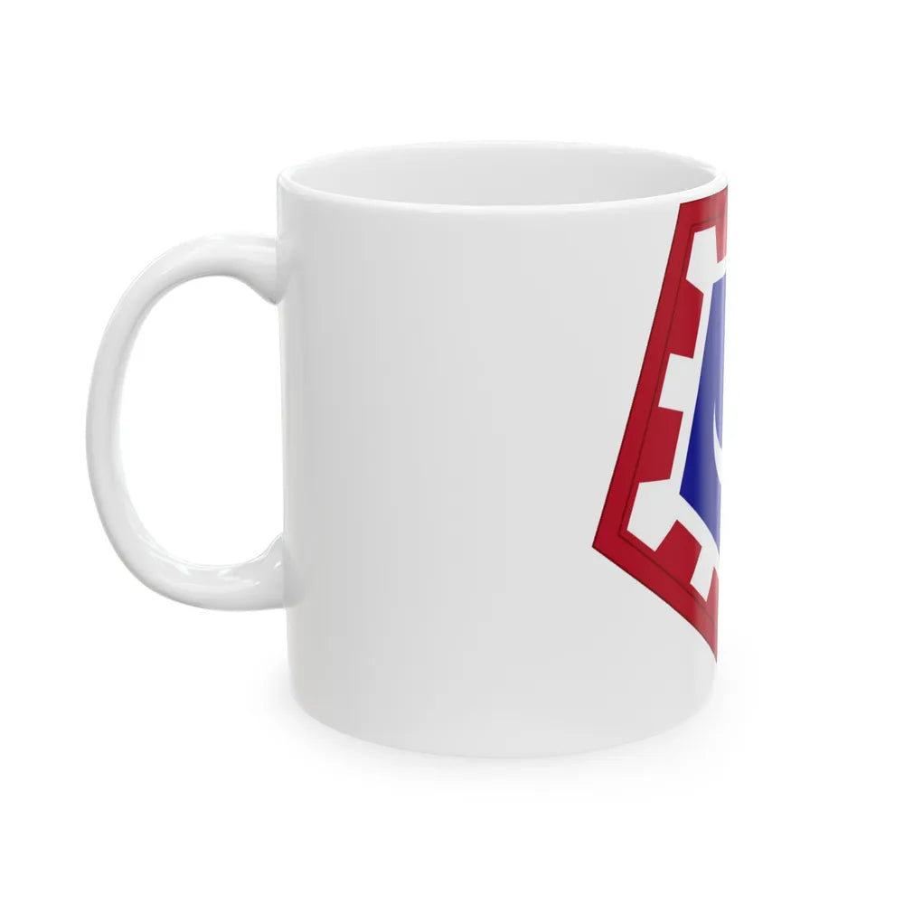 117 Engineer Brigade (U.S. Army) White Coffee Mug-Go Mug Yourself