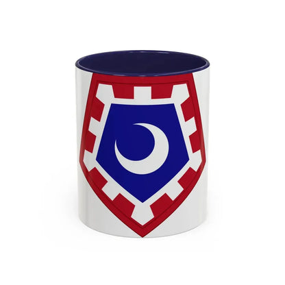 117 Engineer Brigade (U.S. Army) Accent Coffee Mug 11oz Navy - Go Mug Yourself