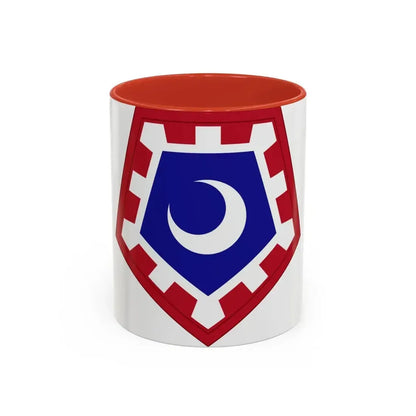 117 Engineer Brigade (U.S. Army) Accent Coffee Mug 11oz Red - Go Mug Yourself