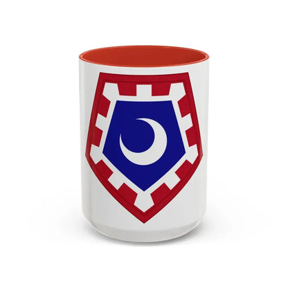 117 Engineer Brigade (U.S. Army) Accent Coffee Mug 15oz Red - Go Mug Yourself