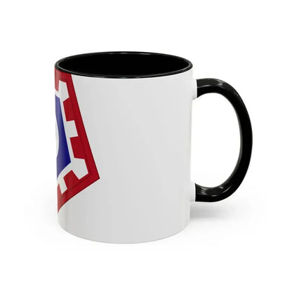 117 Engineer Brigade (U.S. Army) Accent Coffee Mug - Go Mug Yourself