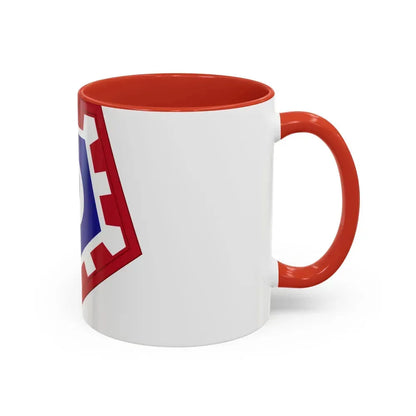 117 Engineer Brigade (U.S. Army) Accent Coffee Mug - Go Mug Yourself