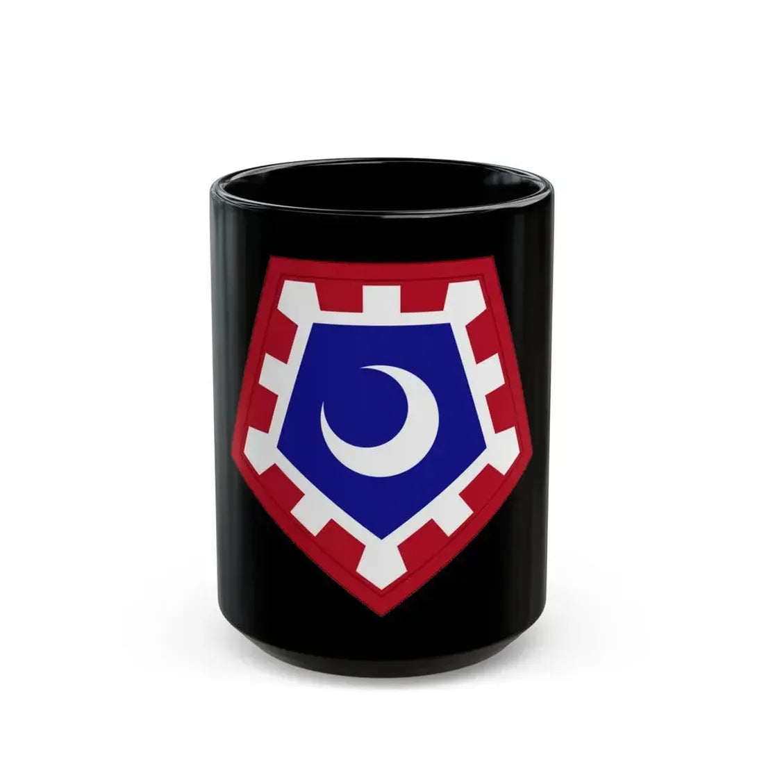 117 Engineer Brigade (U.S. Army) Black Coffee Mug 15oz - Go Mug Yourself