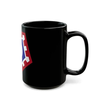 117 Engineer Brigade (U.S. Army) Black Coffee Mug - Go Mug Yourself
