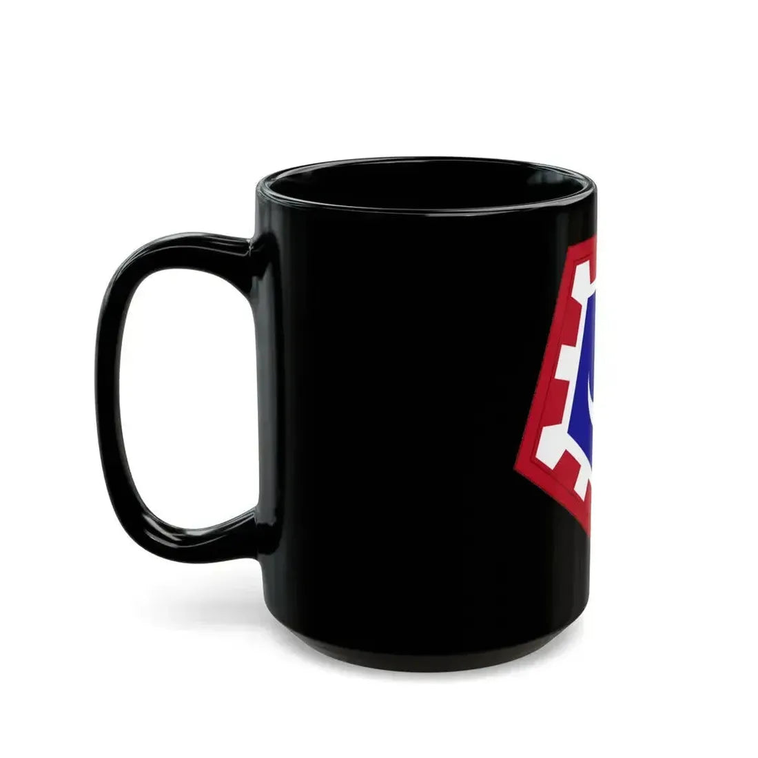 117 Engineer Brigade (U.S. Army) Black Coffee Mug - Go Mug Yourself