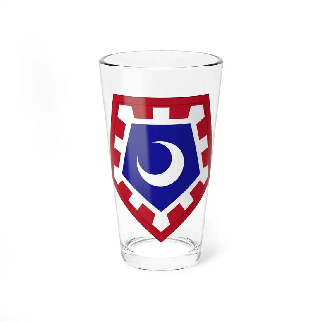 117 Engineer Brigade (U.S. Army) Pint Glass 16oz 16oz - Go Mug Yourself