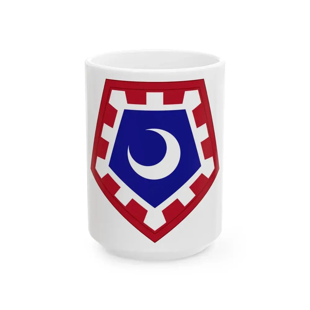 117 Engineer Brigade (U.S. Army) White Coffee Mug 15oz - Go Mug Yourself