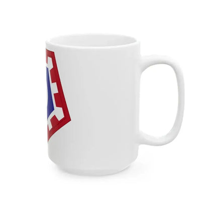 117 Engineer Brigade (U.S. Army) White Coffee Mug - Go Mug Yourself