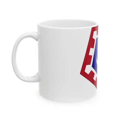 117 Engineer Brigade (U.S. Army) White Coffee Mug - Go Mug Yourself