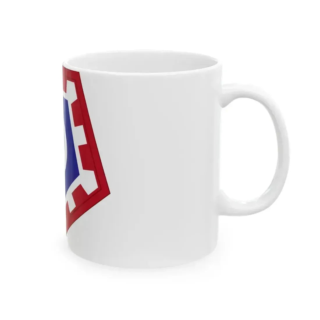 117 Engineer Brigade (U.S. Army) White Coffee Mug - Go Mug Yourself