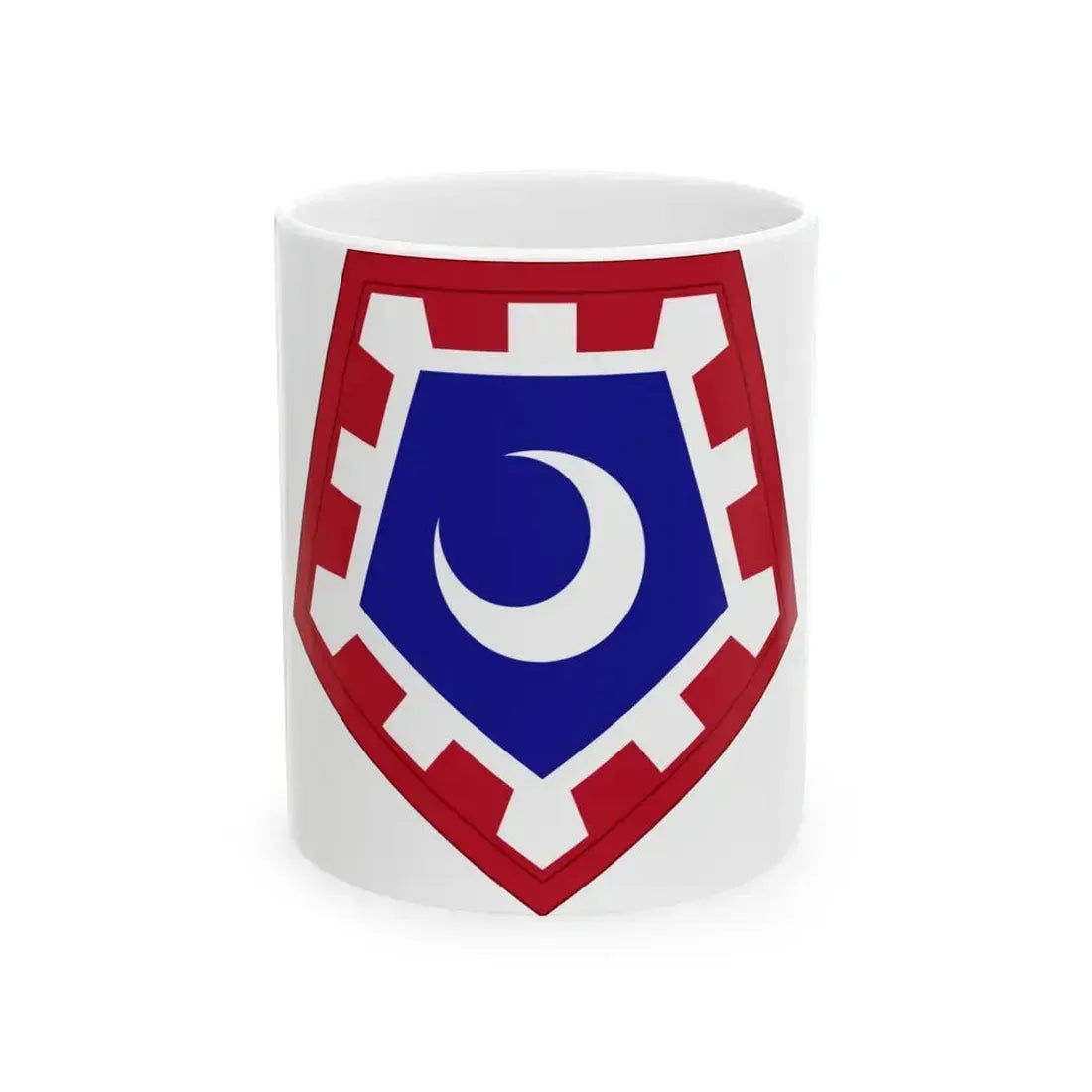 117 Engineer Brigade (U.S. Army) White Coffee Mug - Go Mug Yourself