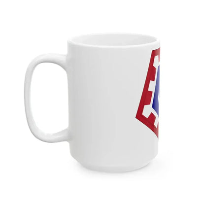 117 Engineer Brigade (U.S. Army) White Coffee Mug - Go Mug Yourself