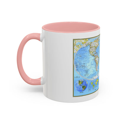 World Map - Political (1994) (Map) Accent Coffee Mug