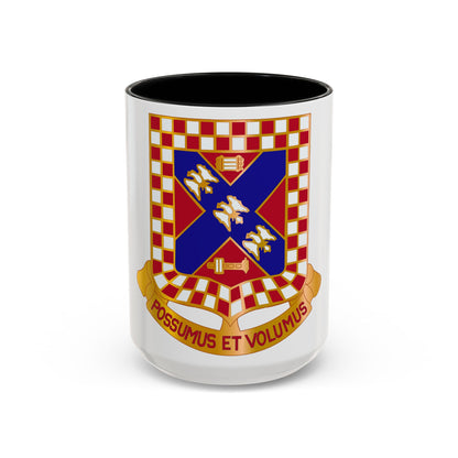 140th Field Artillery Battalion (U.S. Army) Accent Coffee Mug