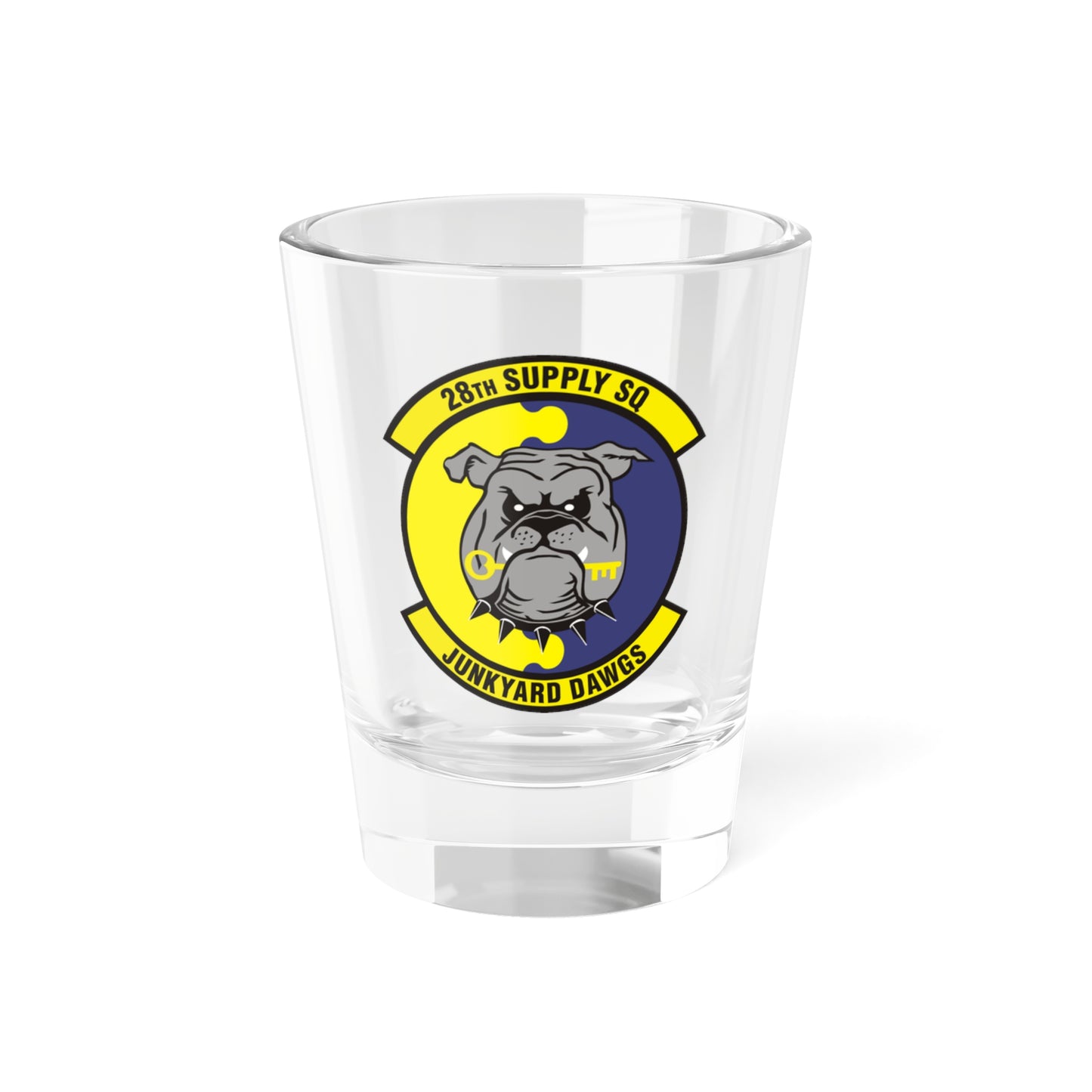 28th Supply Squadron (U.S. Air Force) Shot Glass 1.5oz