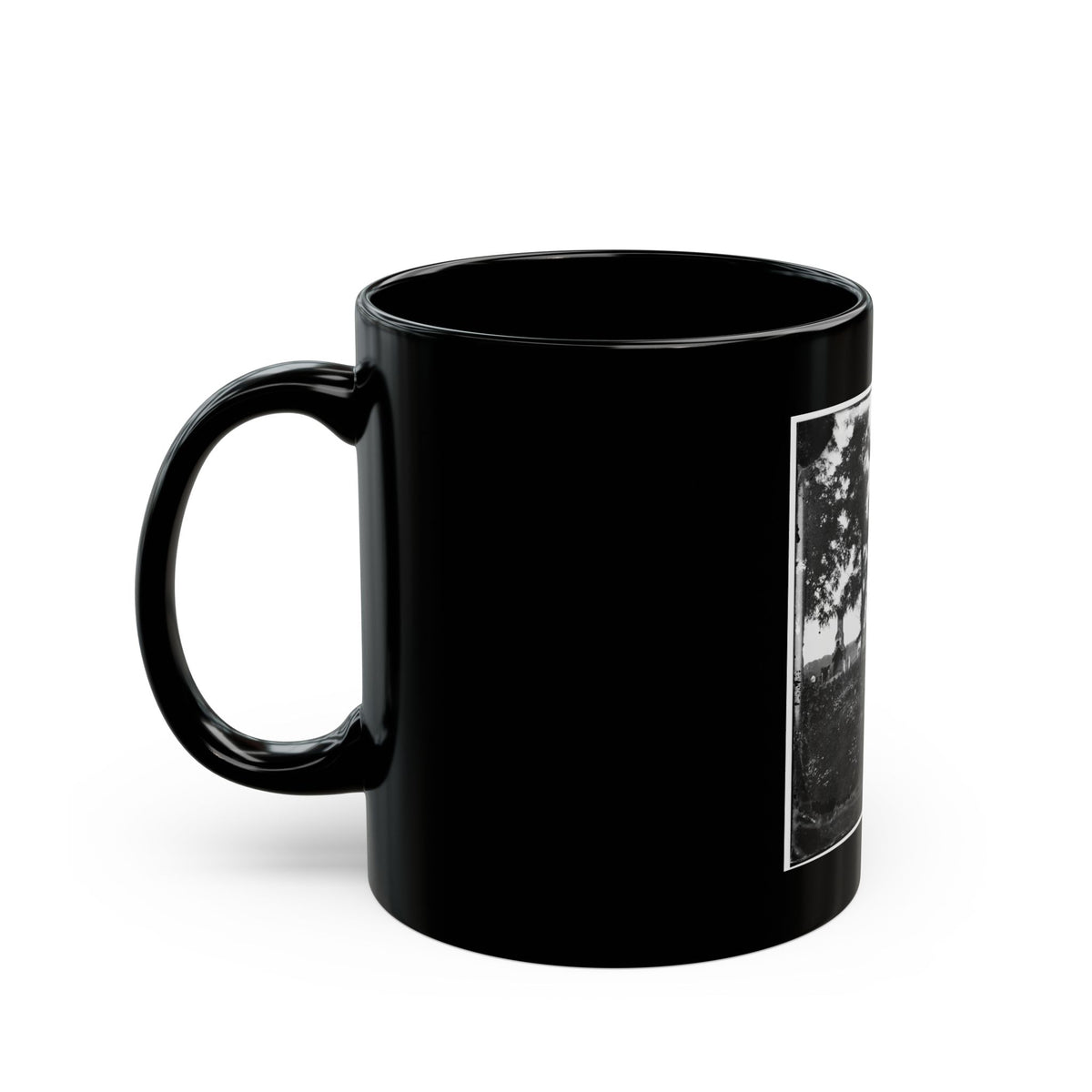 Charles City Court House, Va. Ruins Of Houses (U.S. Civil War) Black Coffee Mug