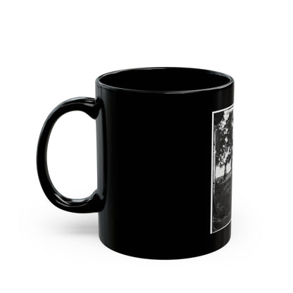 Charles City Court House, Va. Ruins Of Houses (U.S. Civil War) Black Coffee Mug
