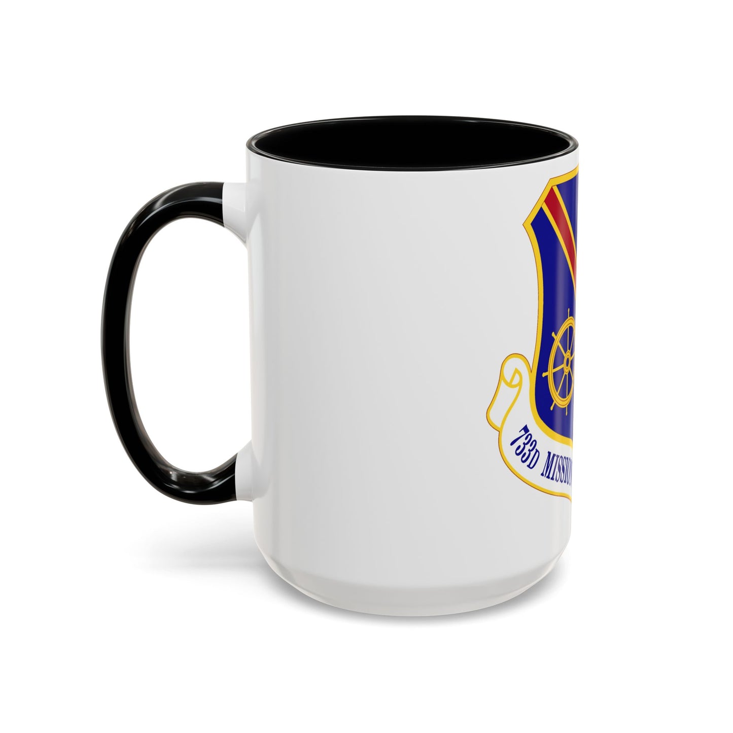 733d Mission Support Group (U.S. Air Force) Accent Coffee Mug