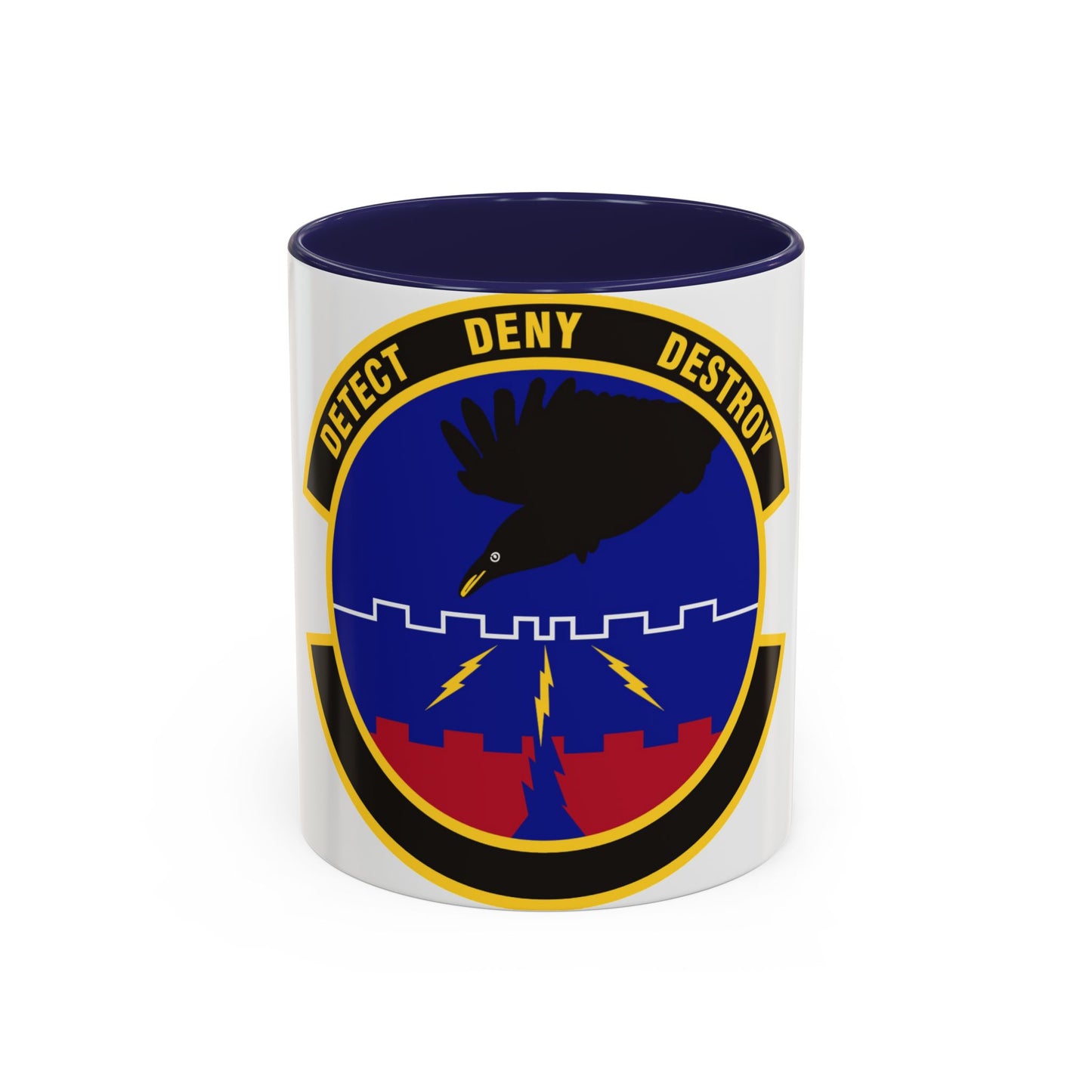 579 Software Engineering Squadron AFMC (U.S. Air Force) Accent Coffee Mug