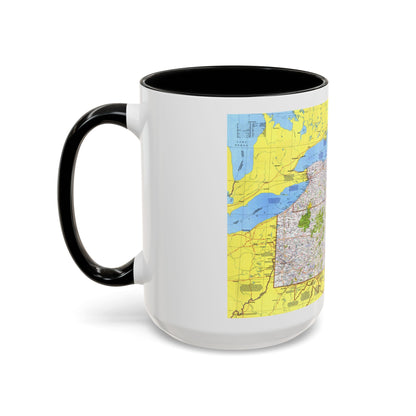 USA - Northeast 1 (1978) (Map) Accent Coffee Mug