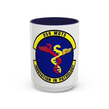 859th Diagnostics and Therapeutics Squadron (U.S. Air Force) Accent Coffee Mug