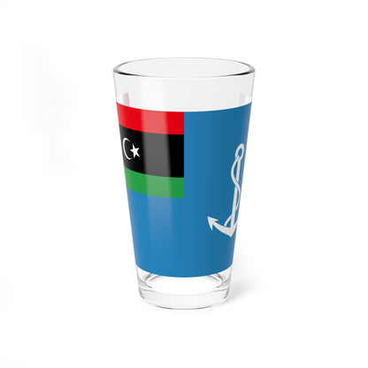 Naval Ensign of Libya (Libya) Pint Glass 16oz