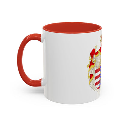 Coat of arms of Jadwiga of Poland - Accent Coffee Mug