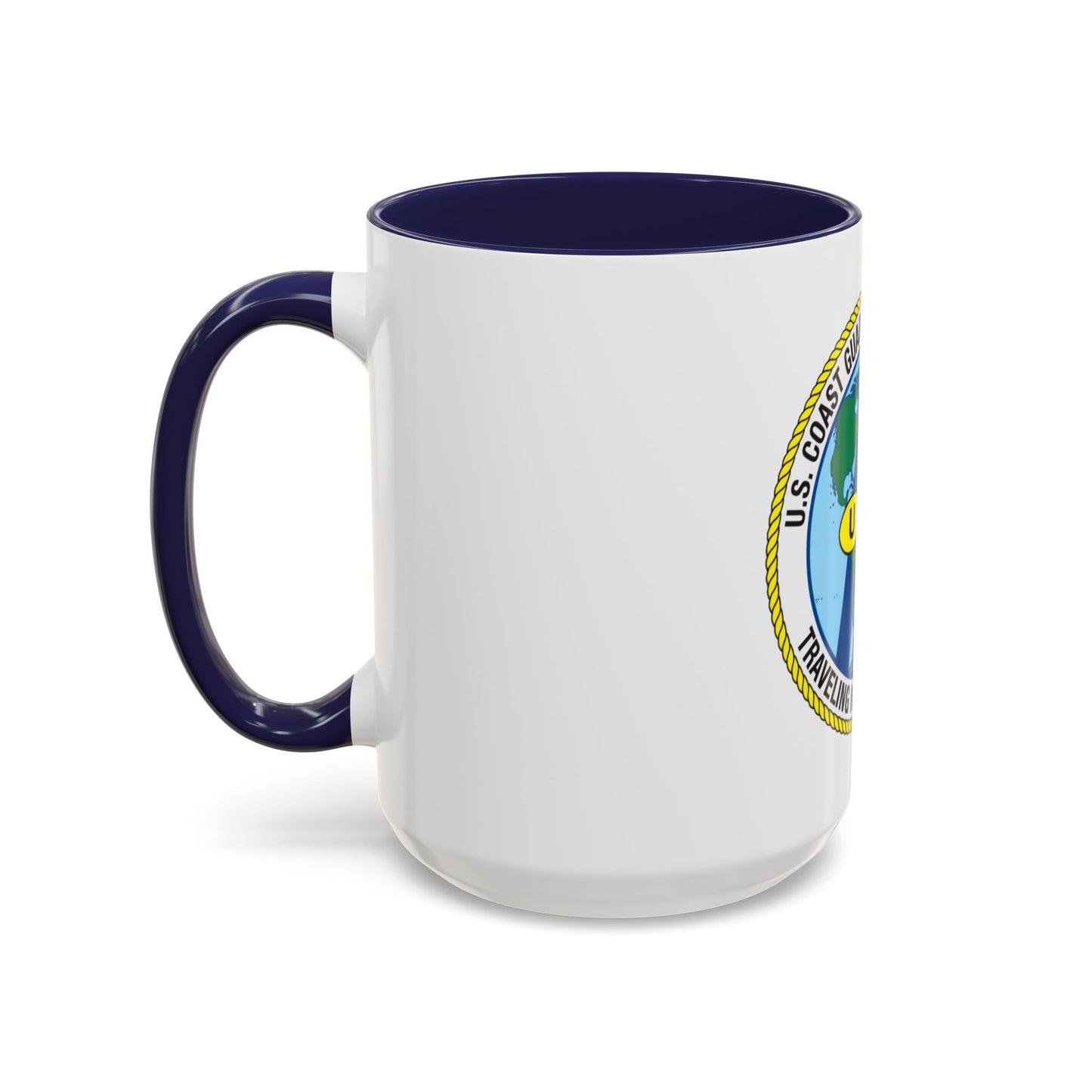 USCG Washington DC Traveling Inspection Staff (U.S. Coast Guard) Accent Coffee Mug