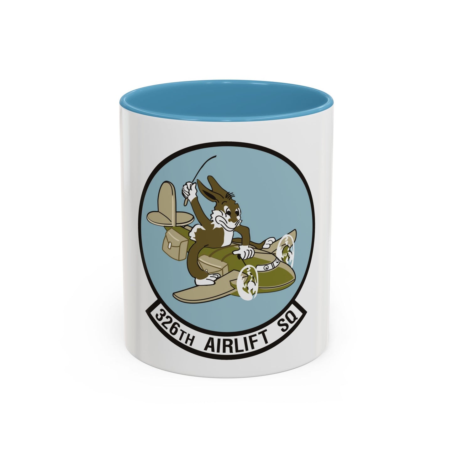 326th Airlift Squadron (U.S. Air Force) Accent Coffee Mug