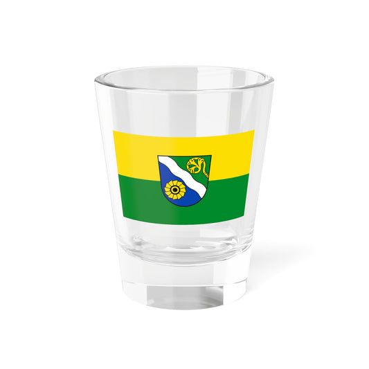 Flag of Waldshut Germany - Shot Glass 1.5oz