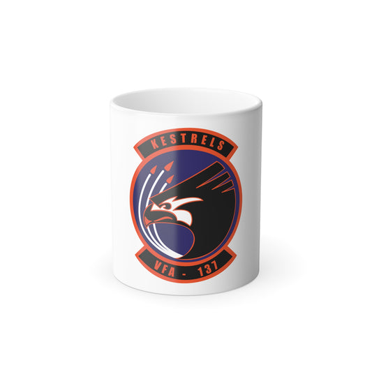 VFA 137 Kestrels 2018 (U.S. Navy) Color Changing Mug 11oz