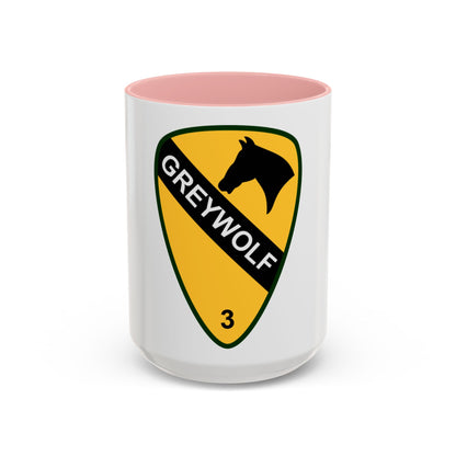 3rd Brigade Combat Team 1st Cavalry Division (U.S. Army) Accent Coffee Mug