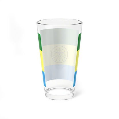 Organización Indígena Chiquitana flag 3 (Bolivia) Pint Glass 16oz