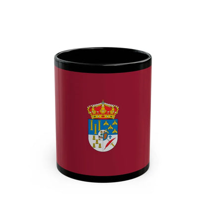 Flag of Salamanca Spain - Black Coffee Mug-11oz-Go Mug Yourself