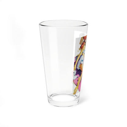 Our Moment is Swift (Pt. 1 of 3), Cosmopolitan, May 1944 (Magazine Illustration) Pint Glass 16oz
