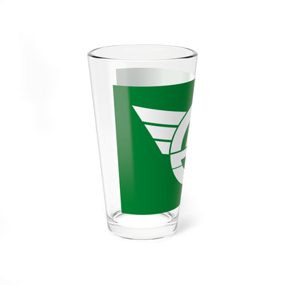 Flag of Minamiminowa Nagano (Japan) Pint Glass 16oz