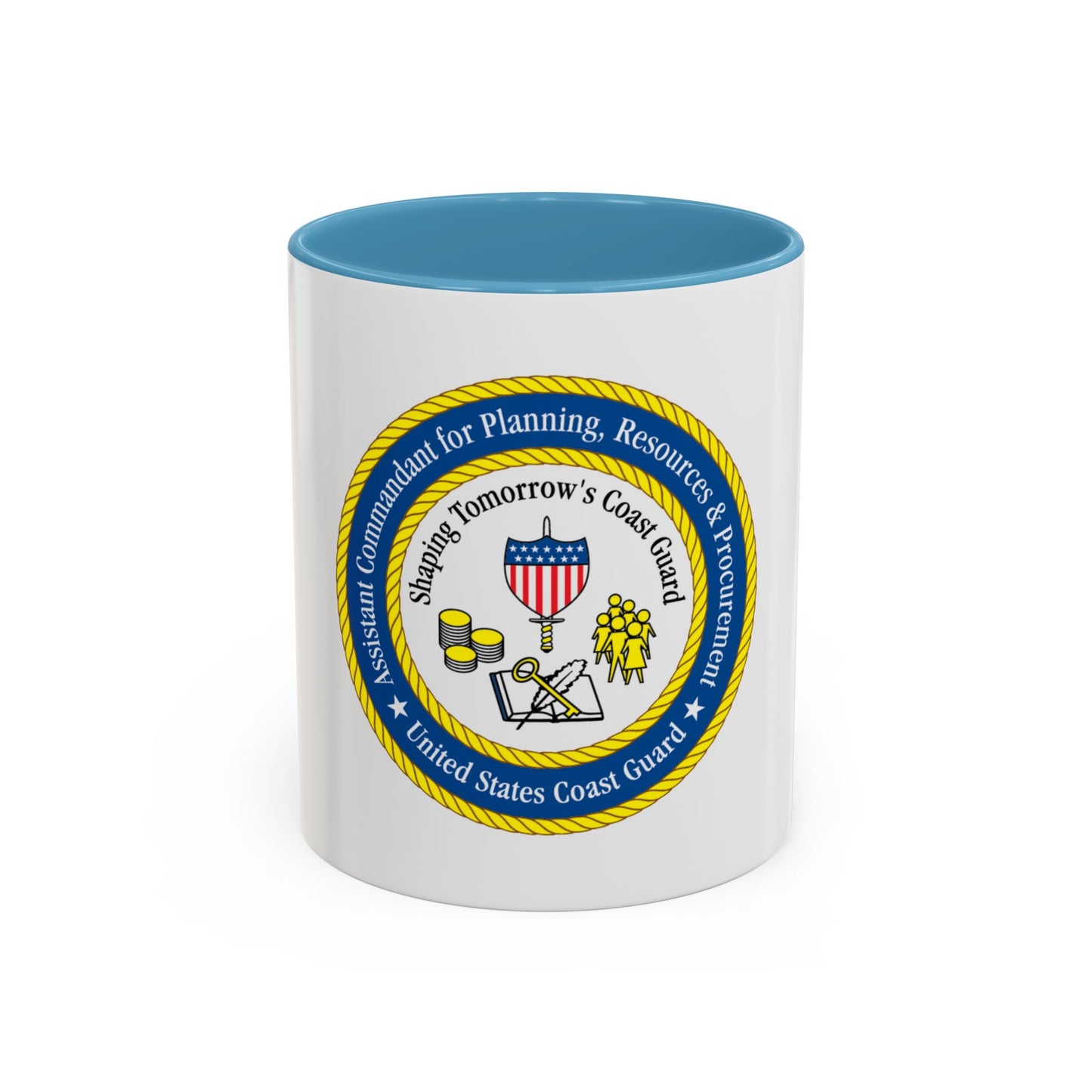 USCG Ast Comdt Plan Res & Proc (U.S. Coast Guard) Accent Coffee Mug