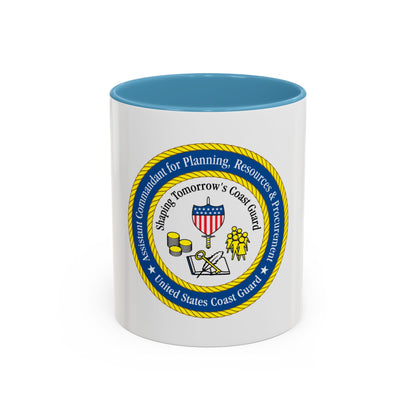 USCG Ast Comdt Plan Res & Proc (U.S. Coast Guard) Accent Coffee Mug
