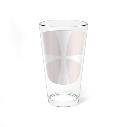 Münsterlingen-blazon (Switzerland) (Coat of Arms) Pint Glass 16oz