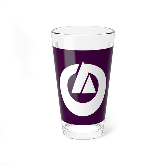 Flag of Takamori Kumamoto (Japan) Pint Glass 16oz