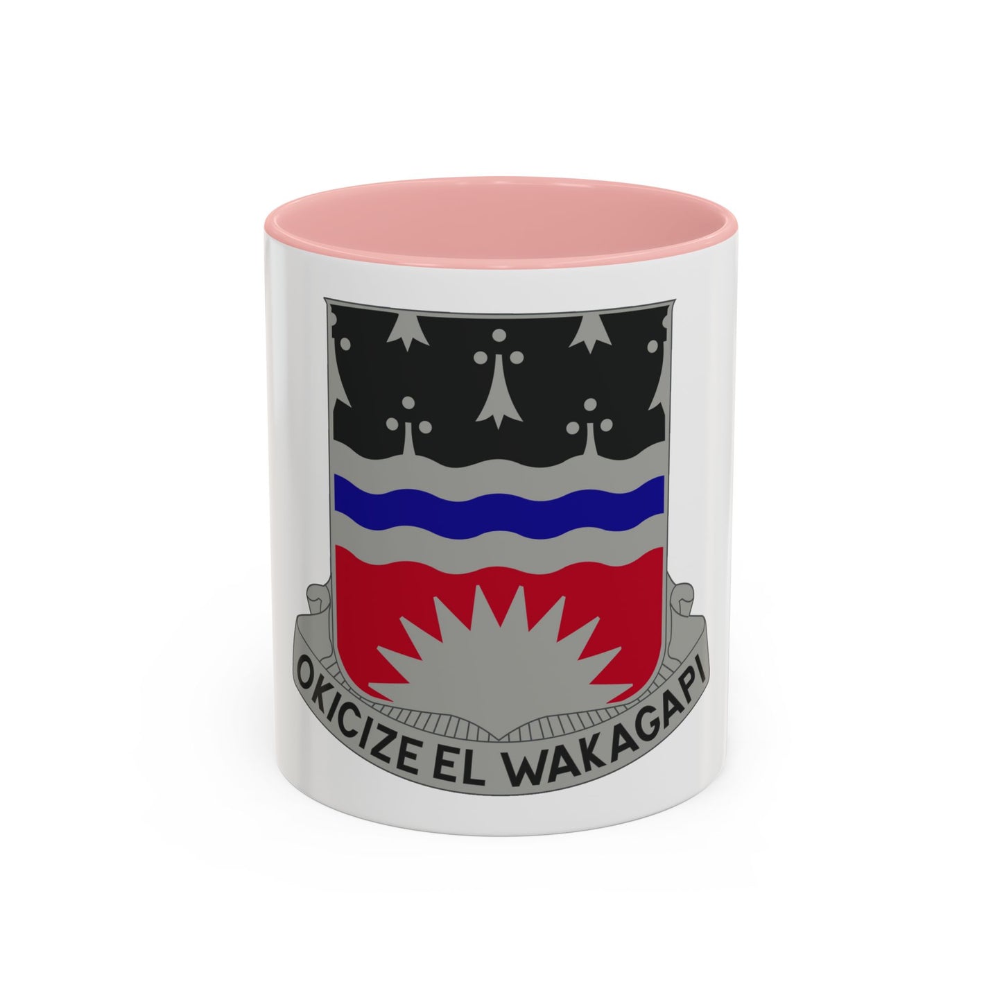 164 Engineer Battalion (U.S. Army) Accent Coffee Mug