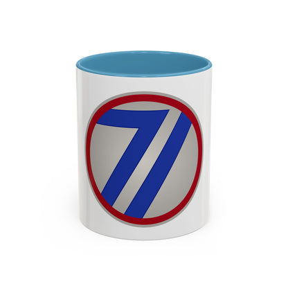 71st Infantry Division (U.S. Army) Accent Coffee Mug