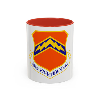56th Fighter Wing (U.S. Air Force) Accent Coffee Mug